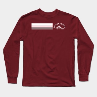 Winosaurus Rex Wine Dinosaur Retro Long Sleeve T-Shirt